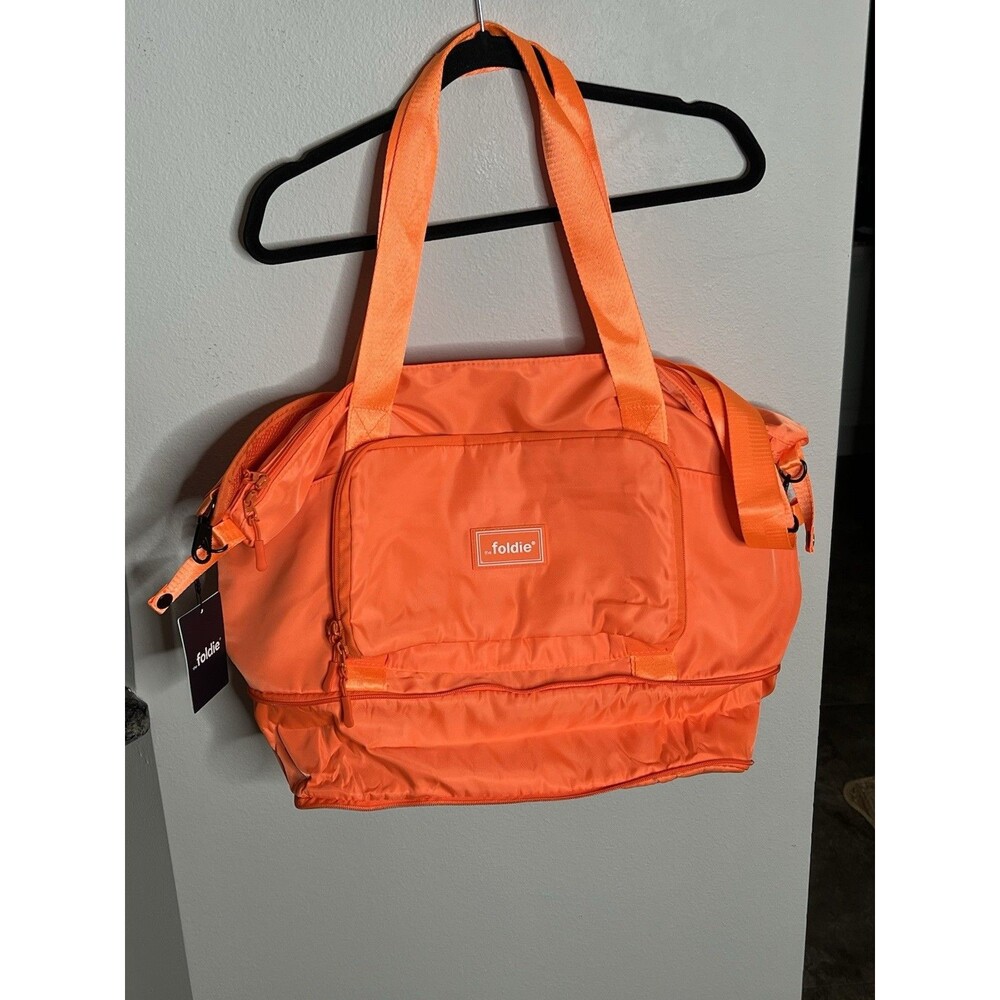 The Foldie Travel Bag •Orange NWT - Picture 1 of 6